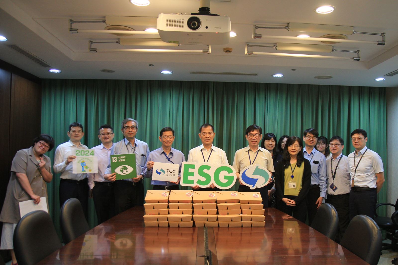 台汽電舉辦世界地球日一日蔬食活動